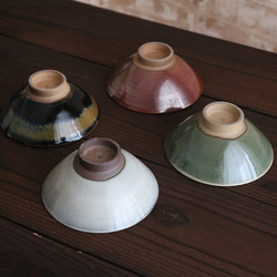 飯碗 中高取燒 高取燒飯碗 飯碗 飯碗 高取燒 Onimaru Yukiyama Kiln 陶器餐具 Vessel onimar 第2張的照片