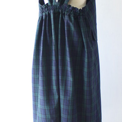 タータンチェックのベスト風ジャンパースカート 4枚目の画像