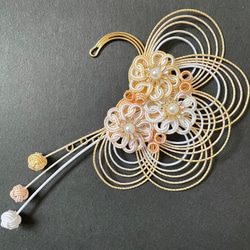 水引　耳飾り　イヤーフック　成人式　結婚式 5枚目の画像