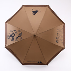 田村亘 デザイン KASANOWA-Mine-傘「brown」 3枚目の画像