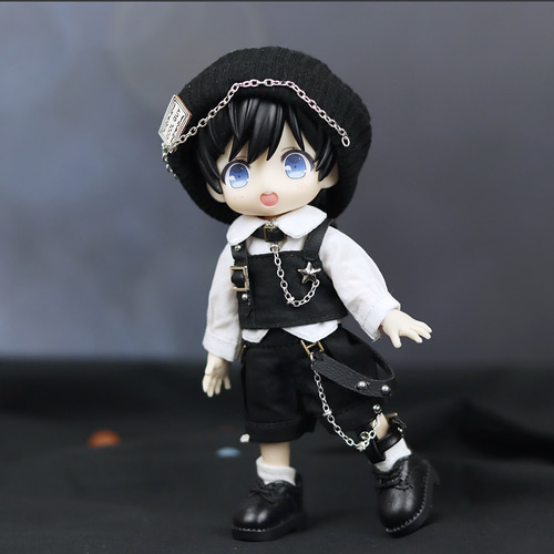 WY892 BJD 1/4 ドール 復古 洋服 5点セット 衣装のみ
