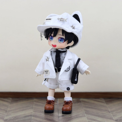 オビツ11 1/12ドール服 ドールウェア 猫紳士セット gsc OB11 オビツ11 1/12ドール服 ドールウェア 猫紳士セット gsc OB11