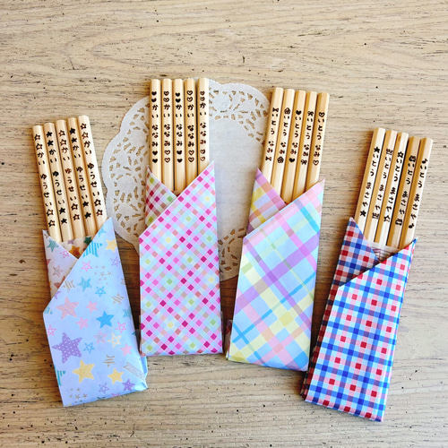 卒園 入学祝い お名前入り鉛筆5本セット ペン・筆記用具 shizuka