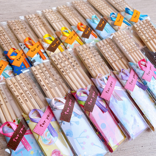 卒園 入学祝い お名前入り鉛筆5本セット ペン・筆記用具 shizuka