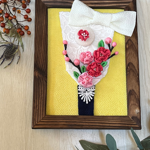 オーダーページ】つまみ細工羽子板正月飾り節句飾り