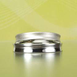 シンプル結婚指輪｜おふたりの＜未来＞という時間を貯える＜器＞Vessel/ベッセル　MG-134-001 2枚目の画像