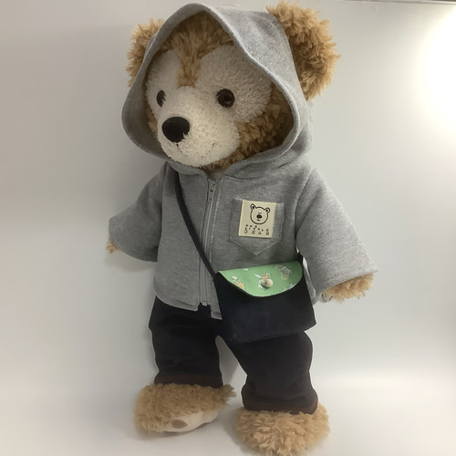 Sサイズダッフィー ポシェット ダッフィー洋服 ダッフィー