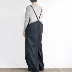 セミワイドサロペット（ブラック） 7枚目の画像