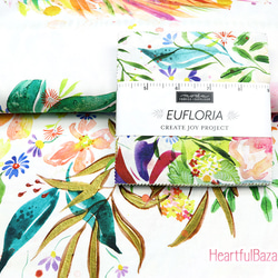 USAコットン moda EUFLORIA レインボーパネル(パネルカット) 5枚目の画像