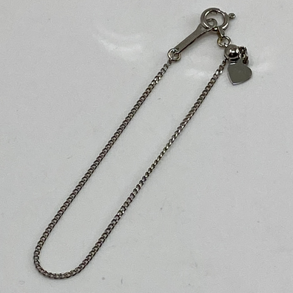 pt850 華奢 喜平 チェーン に スライド式 金具 10センチのロング