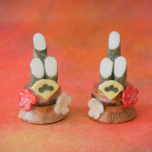 オブジェ・飾り石・松竹梅・縁起物