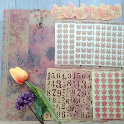 福袋】 クラフトペーパー＆手帳シール だらけセット 2026 デザイン