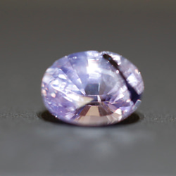 サファイア ルース ラベンダー サファイア 1.16ct オーバル カット かわいい インクルージョン あり 天然宝石 4枚目の画像