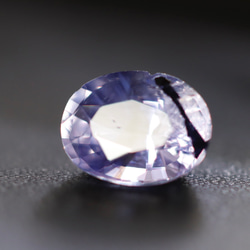 サファイア ルース ラベンダー サファイア 1.16ct オーバル カット かわいい インクルージョン あり 天然宝石 13枚目の画像