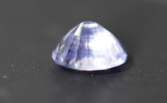 サファイア ルース ラベンダー サファイア 1.16ct オーバル カット かわいい インクルージョン あり 天然宝石 18枚目の画像