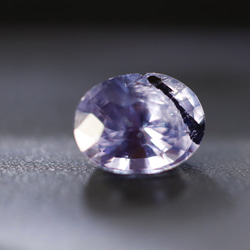 サファイア ルース ラベンダー サファイア 1.16ct オーバル カット かわいい インクルージョン あり 天然宝石 9枚目の画像