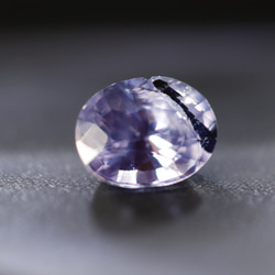 サファイア ルース ラベンダー サファイア 1.16ct オーバル カット かわいい インクルージョン あり 天然宝石 11枚目の画像