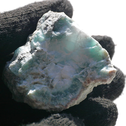 天然石ラリマー約40mm(ドミニカ共和国産)約35g 母岩付き原石ラフロック鉱物鉱石[lar-221209-10] 11枚目の画像