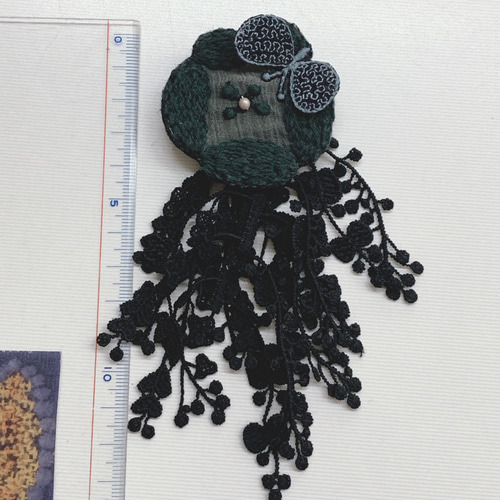 商談中⑤53ミナペルホネン ハンドメイド ブローチアクセサリー コサージュ 商談中⑤53ミナペルホネン ハンドメイド ブローチアクセサリー