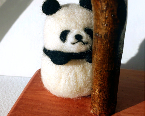ころころぱんださん 羊毛フェルト TOMO33PANDA 通販 15111970