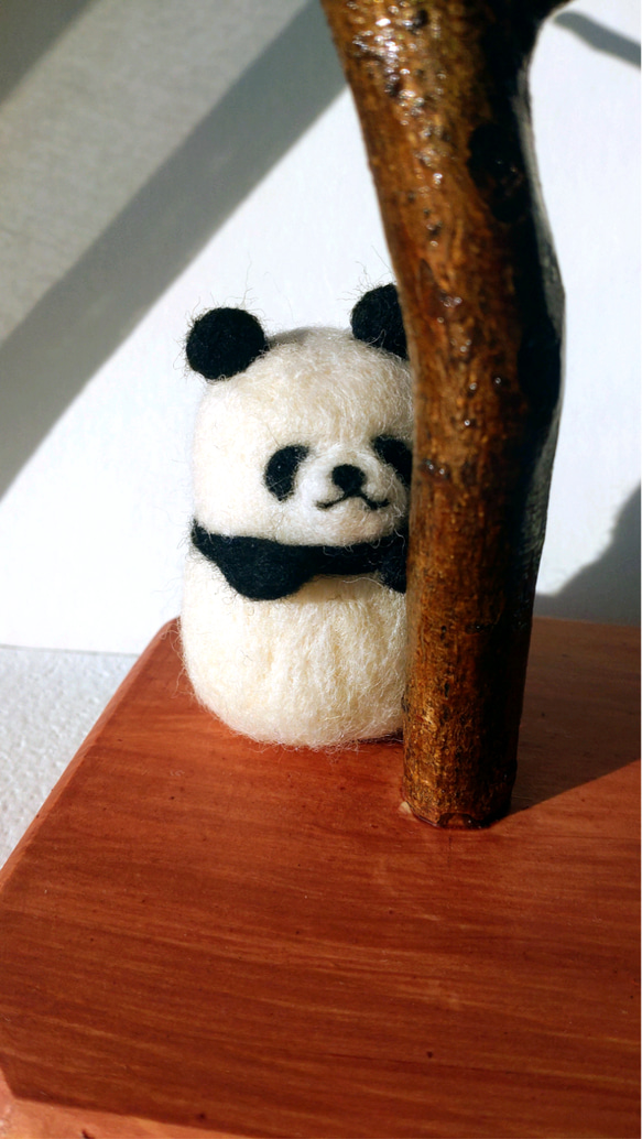 ころころぱんださん 羊毛フェルト TOMO33PANDA 通販 15111970