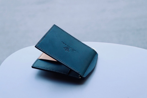 CURVAマネークリップ財布／オルテンシア×ボーネ マネークリップ