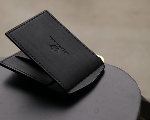 ‼️SALE‼️マネークリップ　ショート財布　オーバルナバホコンチョ　黒　ブラック SALE‼️マネークリップ ショート財布 オーバルナバホコンチョ 黒