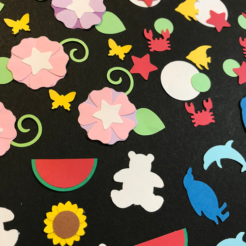 夏 アルバム素材 飾り ☆クラフトパンチ その他素材 BEAR 通販