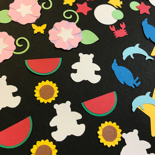 夏 アルバム素材 飾り ☆クラフトパンチ その他素材 BEAR 通販