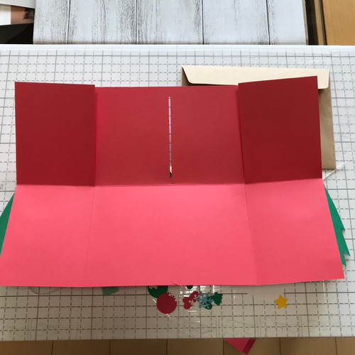 手づくりキット〉8面クリスマスカード手作りキット☆クラフトパンチ