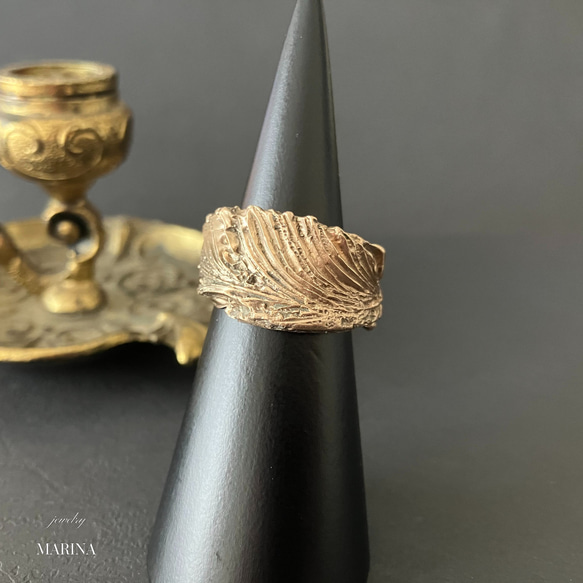 受注後制作 feather ring 2枚目の画像