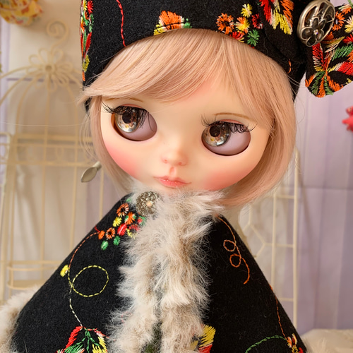 ブライスアウトフィット ベレー帽 マント その他人形 瑞恋 通販