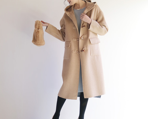 寒くなってきたのでもっとお安く‼︎Tory Burch ダッフルコート ベージュ cae5bdd6d8946f75b104d0f7bafe7e