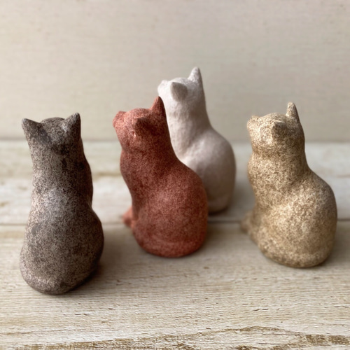 【税込】 猫テラコッタ絵76 絵画