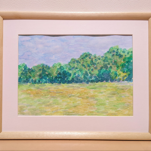 古代の風景E 水彩画原画 (F4) 絵画 yko 通販 15113741｜Creema