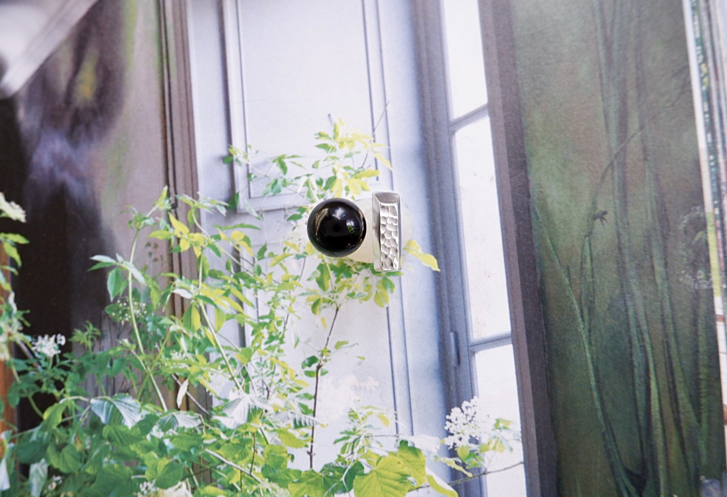 オニキスarteピアス