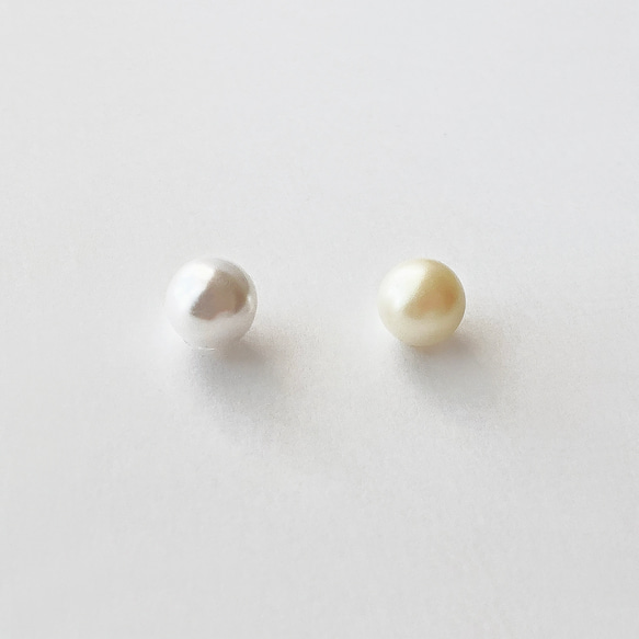 【HENUN】②レジンパールキャッチ　Select Earring Back 1枚目の画像