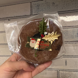 クリスマスに！BP不使用！米粉とおからのシフォン酵母ケーキ～チョコ～ 4枚目の画像