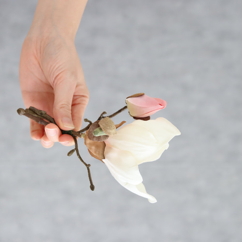 マグノリアブーケ 木蓮 和装白無垢 色打掛 ウェディング 前撮り 結婚式