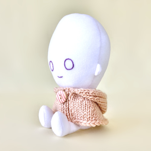 29色＊推し色で作るぬい用オープンフロントカーディガン＊手編み