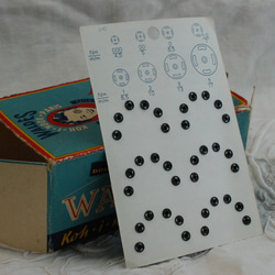 アンティーク スナップボタン Koh-i-noor（コイノアール)+箱のセット 8枚目の画像