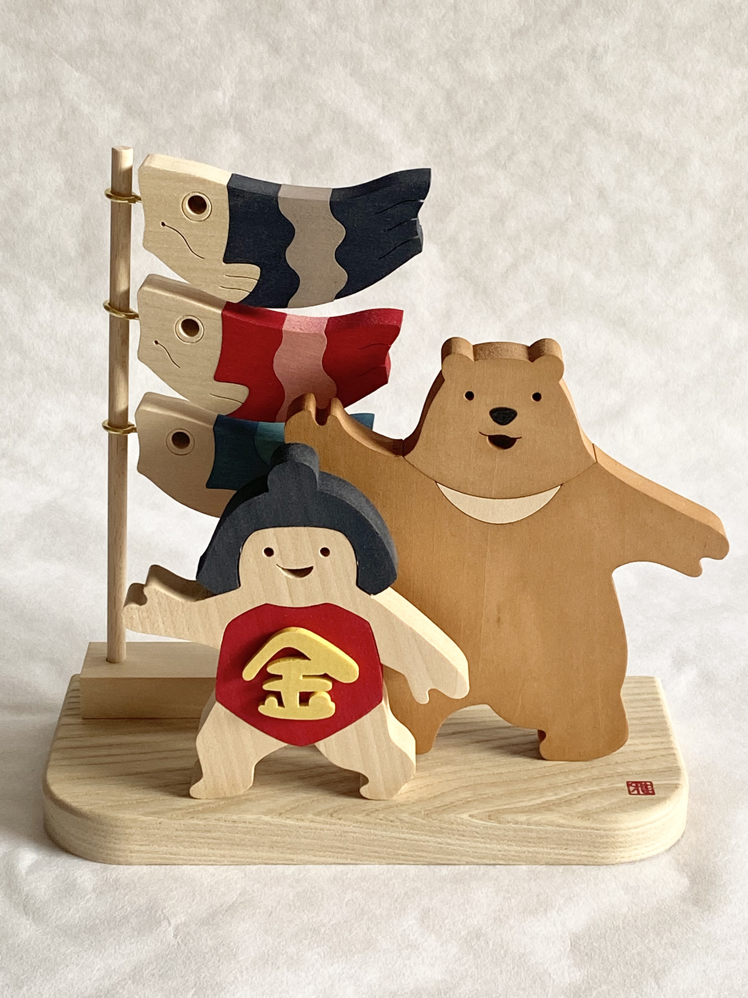 クマ太郎 金太郎と熊 その他置物 工房ホリタ 通販 15114305｜Creema(クリーマ)