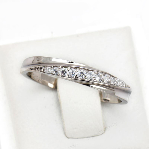 AOI Jewel 指輪 アクセサリー エンゲージ リング レディース 結婚指輪 ジルコニア 1枚目の画像