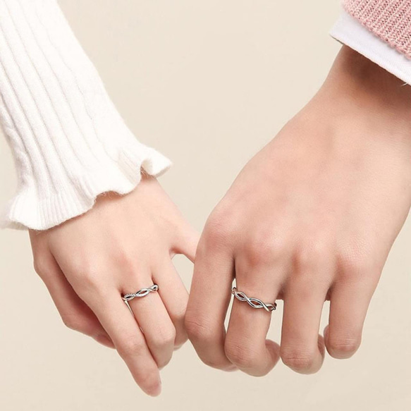 AOI Jewel リング 指輪 ファッション アクセサリー ジルコニア レディース ピンキーリング 韓国ファッション 10枚目の画像
