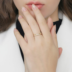 AOI Jewel リング 指輪 ファッション アクセサリー ジルコニア レディース ピンキーリング 韓国ファッション 13枚目の画像