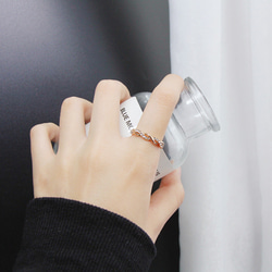 AOI Jewel リング 指輪 ファッション アクセサリー ジルコニア レディース ピンキーリング 韓国ファッション 5枚目の画像