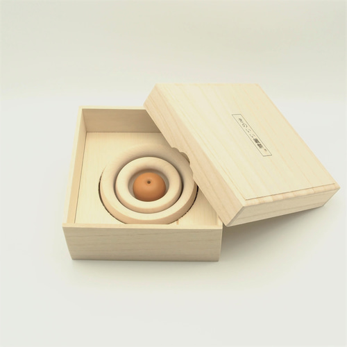 木の鏡餅 きのいい鏡餅 桐箱・金襴敷布付き その他インテリア雑貨