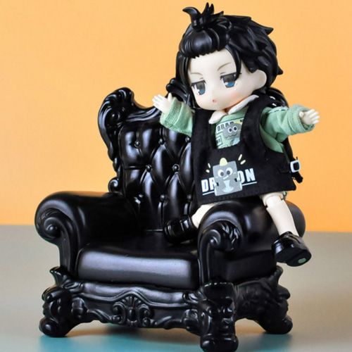 オビツ11 1/12ドール家具 ソファ 椅子 2色 小さな家具 小さなソファ