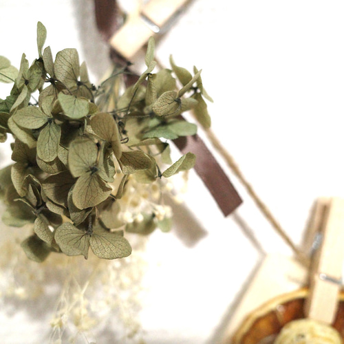 ナチュラル アンティーク ガーランド ガーランド Emma FLOWERS 通販  