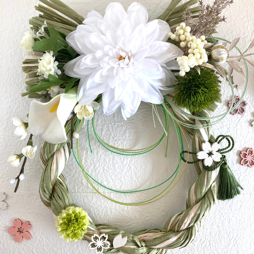 ○ゆーちゃん様専用○ しめ縄 おしゃれ お正月飾り ○ゆーちゃん